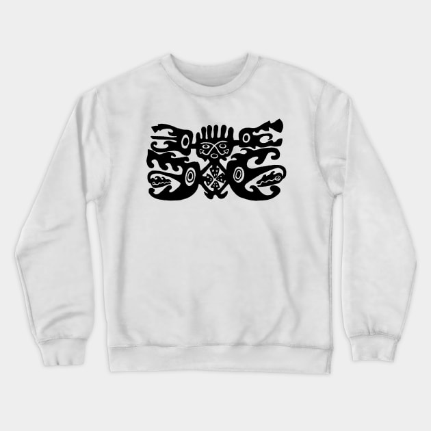 Findigo native god - dios - tee Crewneck Sweatshirt by MarxMerch